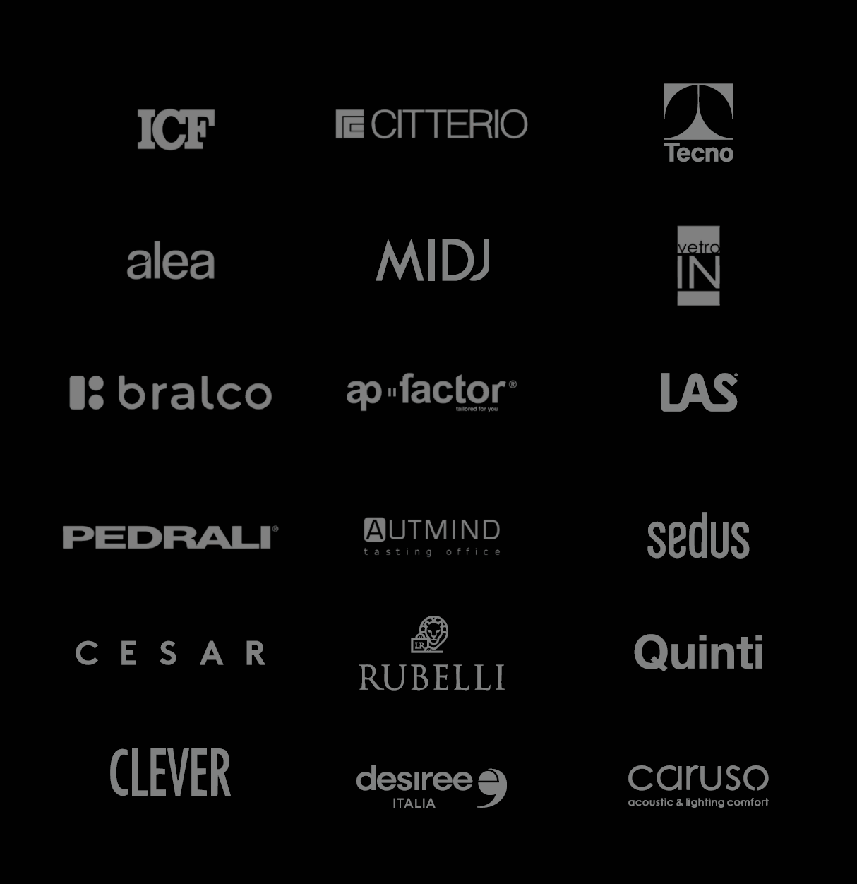 Sagola Interiors - Marchi trattati